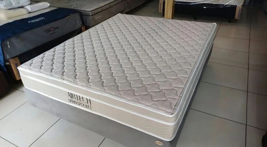 Cama de casal nova embalado