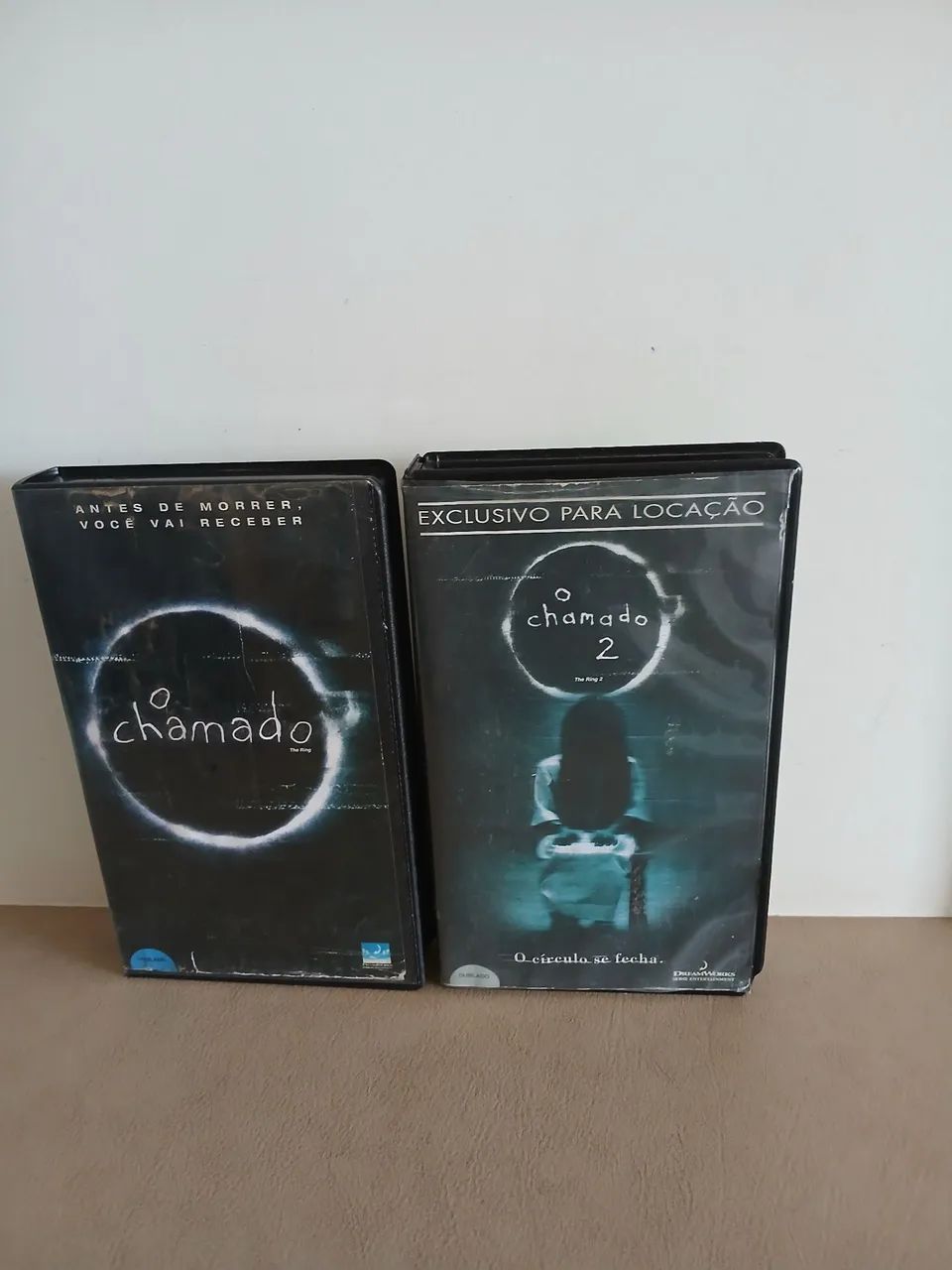 Fitas Vhs O Chamado 1 e 2 - Dubladas 