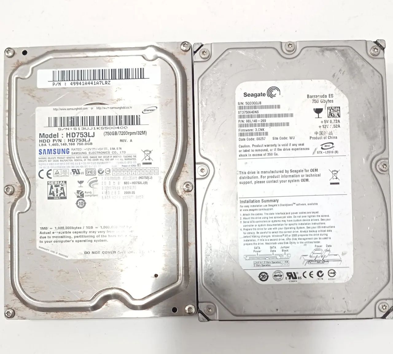 2 hds 750GB por 150 reais - Armazenamento - Feitosa, Maceió