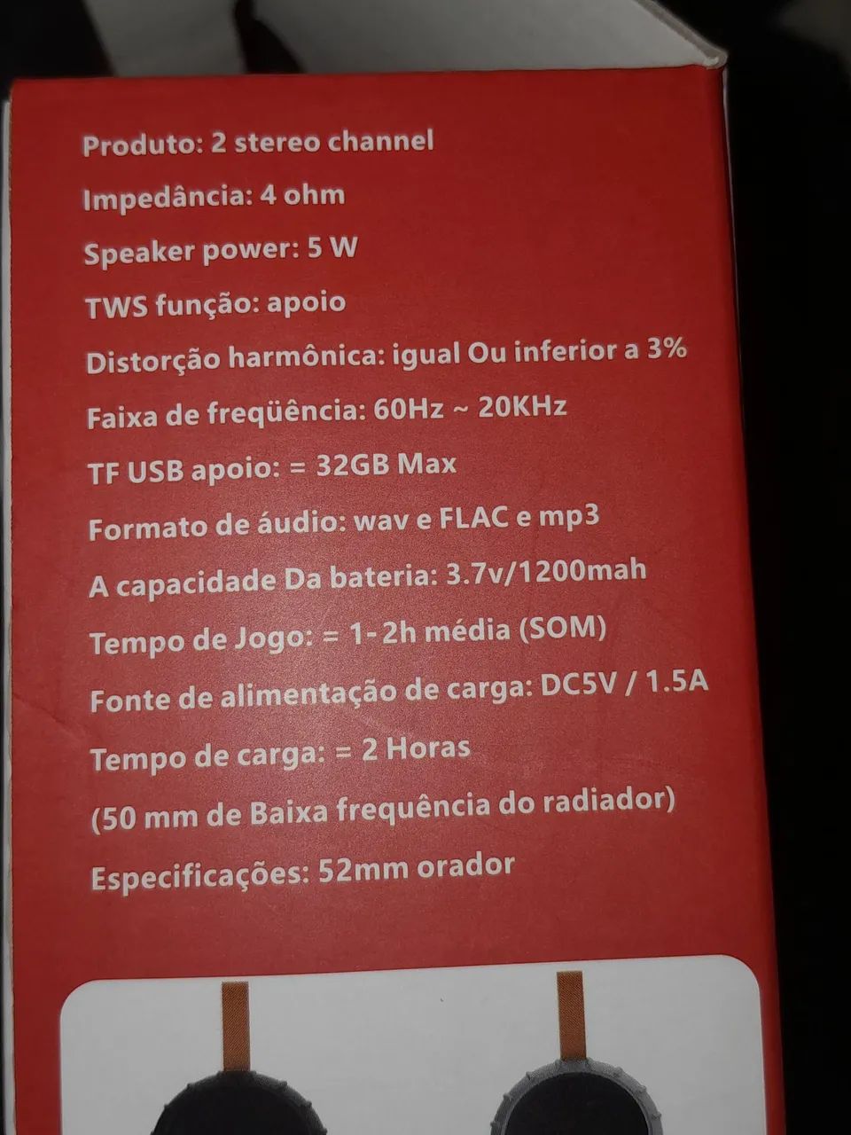 Caixa de som kapbom aprova da água  - Foto 5