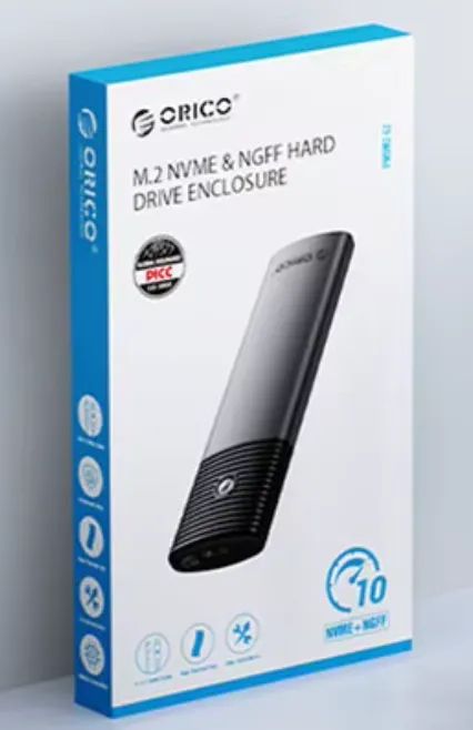 Ssd nvme - ssd externo case - ótimo para adicionar um ssd nvme - Foto 5