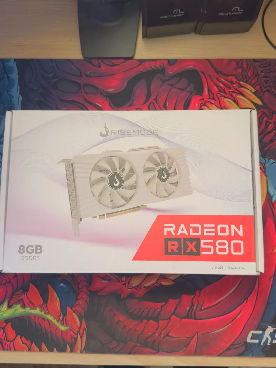 Placa de vídeo RX580 rise mode  - Foto 2