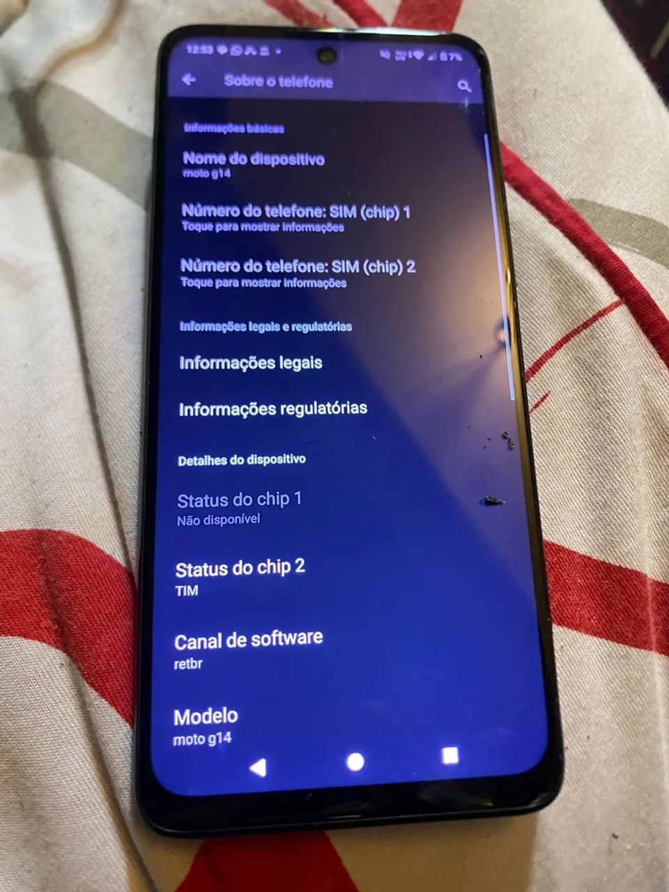 CELULAR MOTO G 14 semi novo R$350,00  - Foto 4