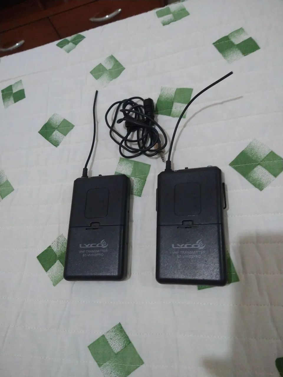 Microfone Transmissor VHF Lyco VH102PRO Usado 