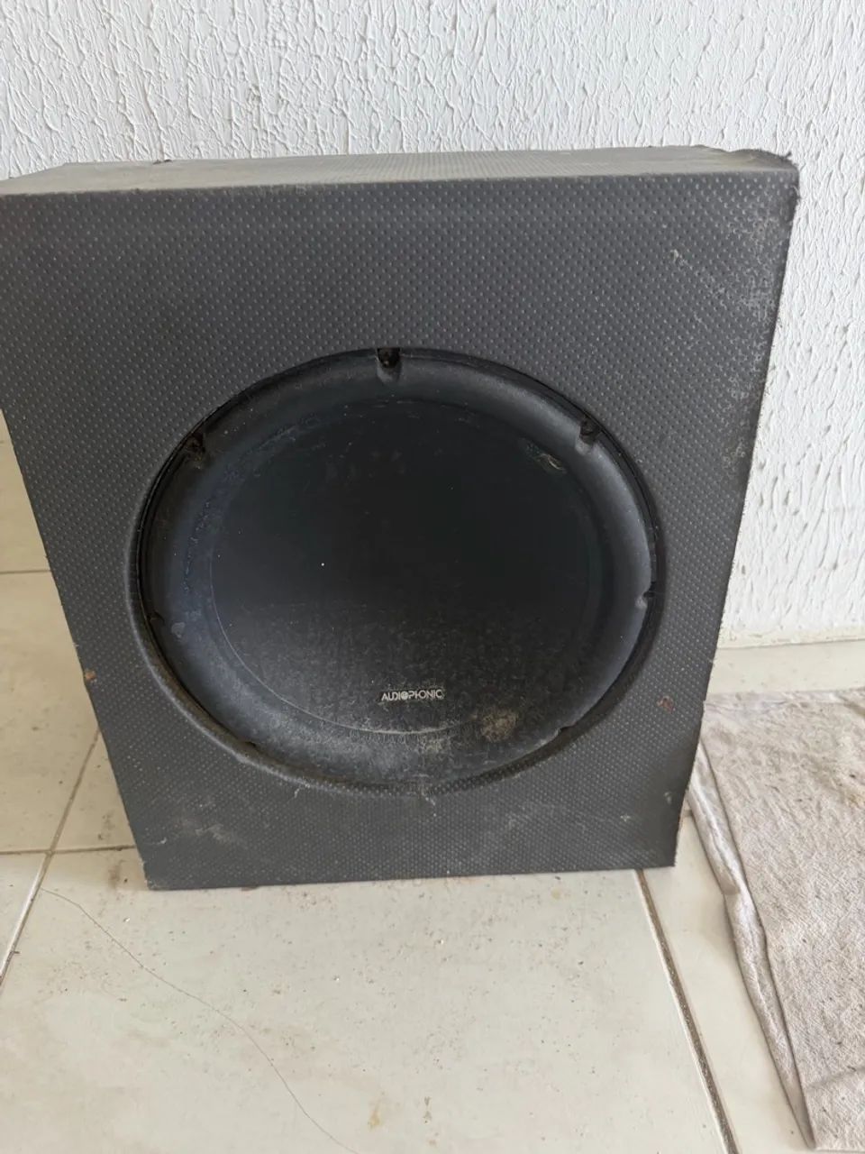 subwoofer 12 polegadas audiophonic
