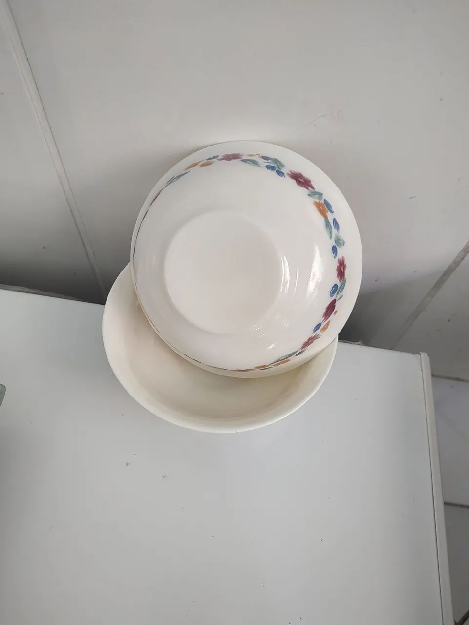 2 tigelas sobremesa antigos marca arcopal  - Foto 2