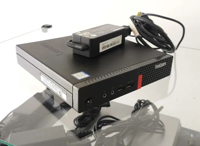 Mini PC Lenovo ThinkCentre M710q - Intel Core i5-7400T - RAM 8GB - SSD 240GB - Foto 4