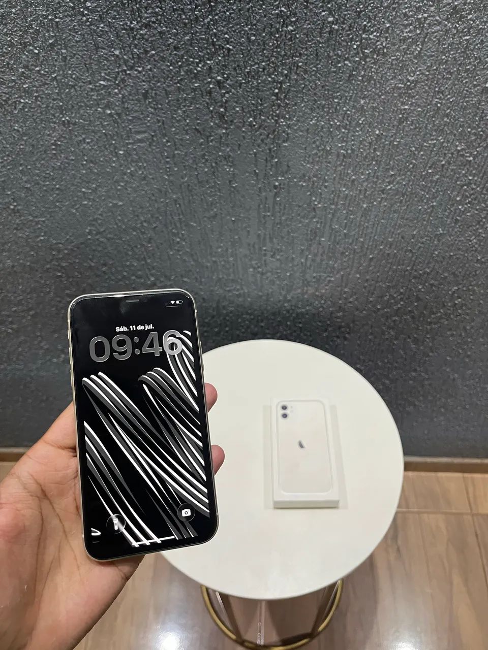 iPhone 11 Branco 128GB - Muito Conservado!  - Foto 4