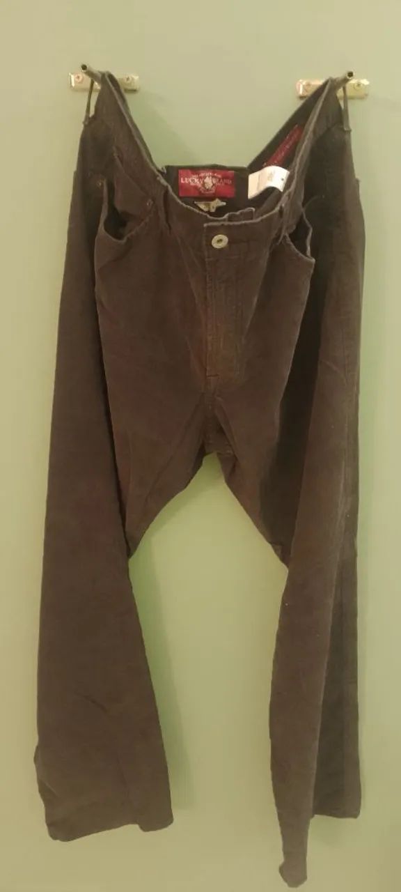 Calça de Veludo Lucky Brand. Original num 48