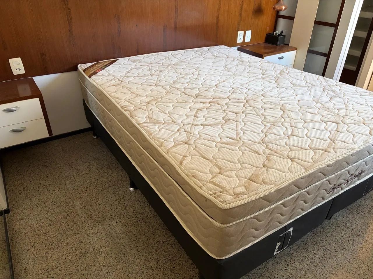 Cama Queen Ortobom Ouro Spring - Completa - Foto 2