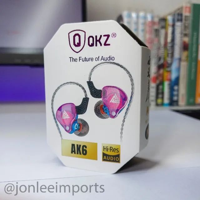 Fone de Ouvido QKZ AK6 com Microfone (Novo) - Foto 5