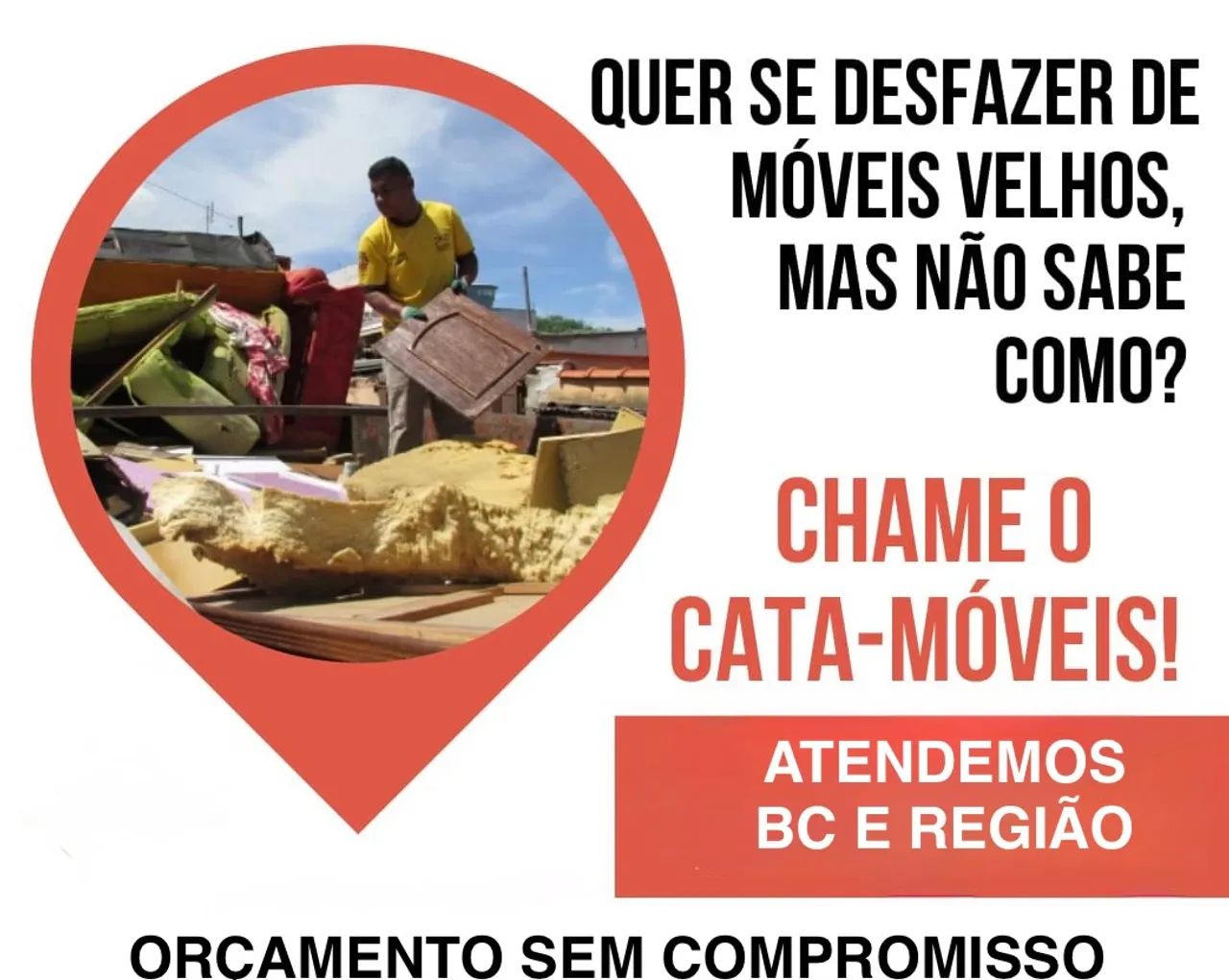DESCARTE DE MÓVEIS E ELETRODOMÉSTICOS