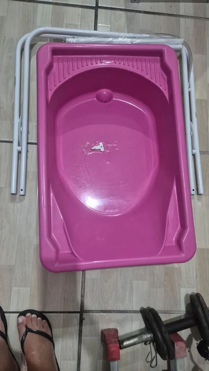 Banheira com suporte  - Foto 3
