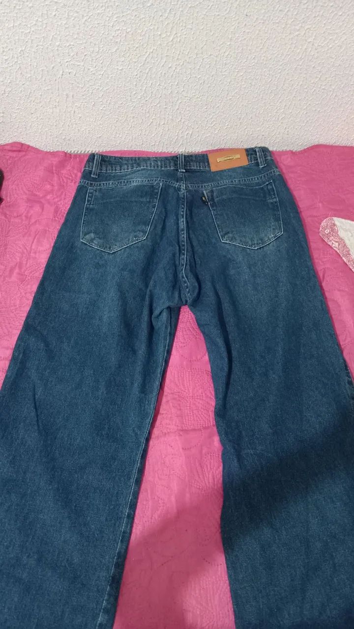 Saia jeans e calça jeans tam 40 - Foto 3