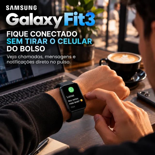 Relógio Samsung Galaxy FIT3 - Foto 5