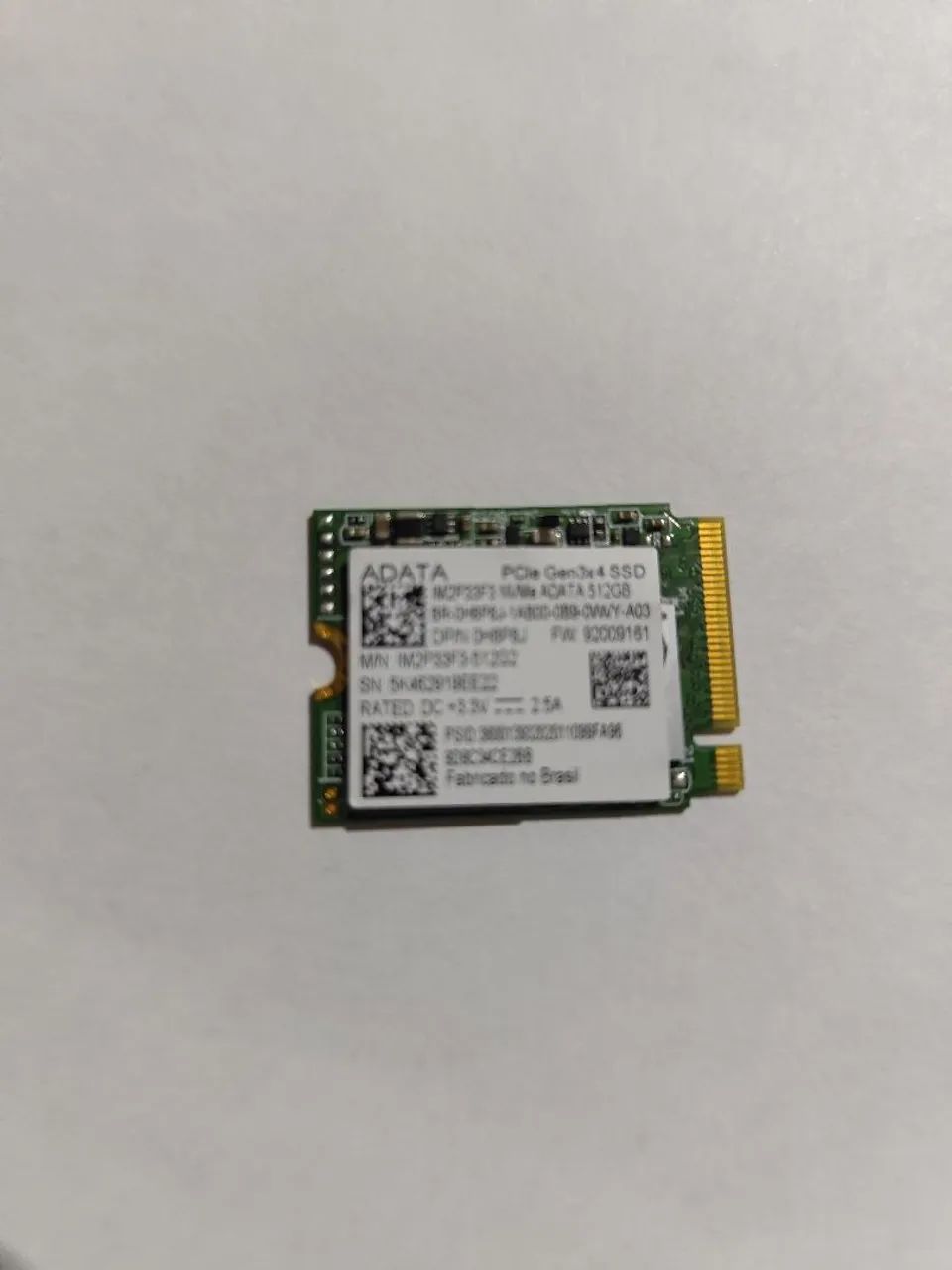 SSD NVME 512 GB ADATA 