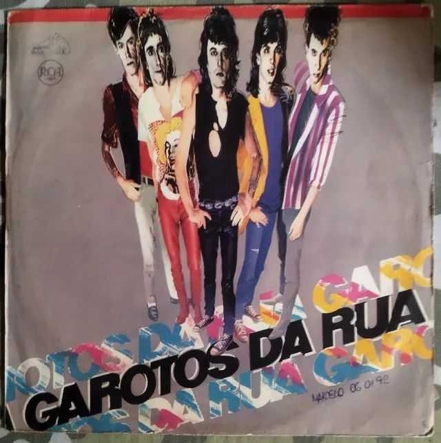 LP Vinil Garotos Da Rua - Juventude Um Passo A Frente (1986) VG+