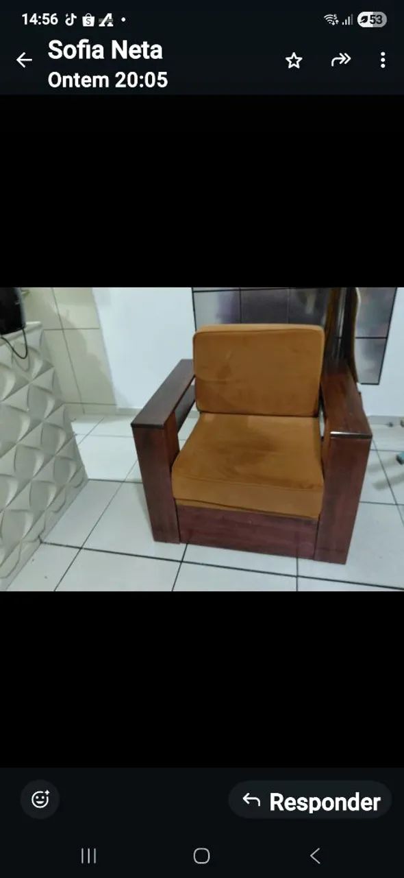 Vendo sofá e poltrona  - Foto 4