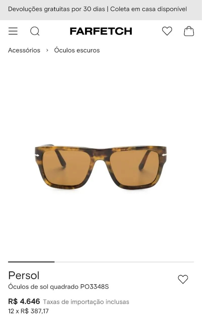 Óculos de Sol / Marca Persol