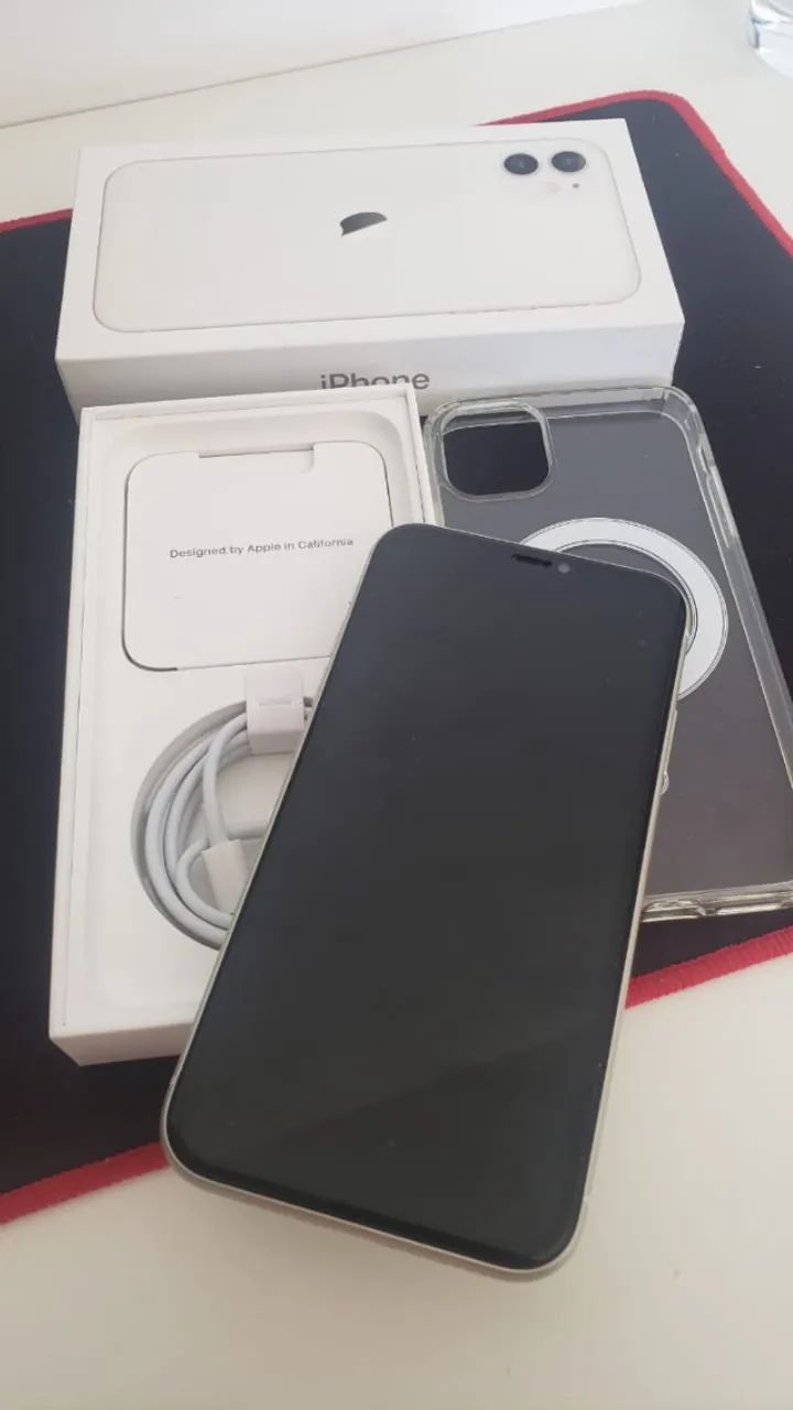 NOVO: Iphone 11 - 64 gb - Branco 