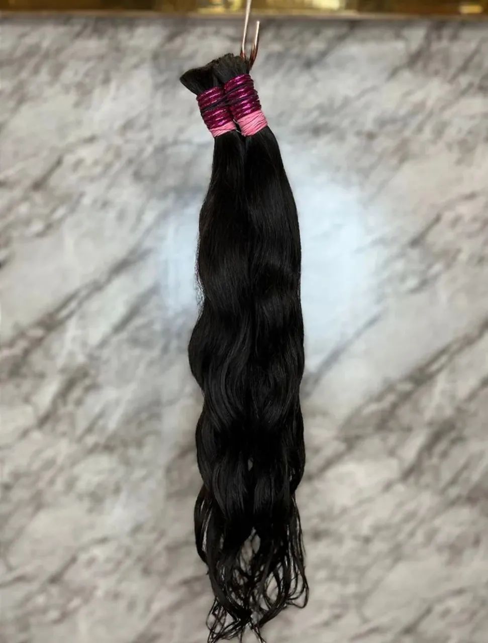Cabelo humano ondulado 