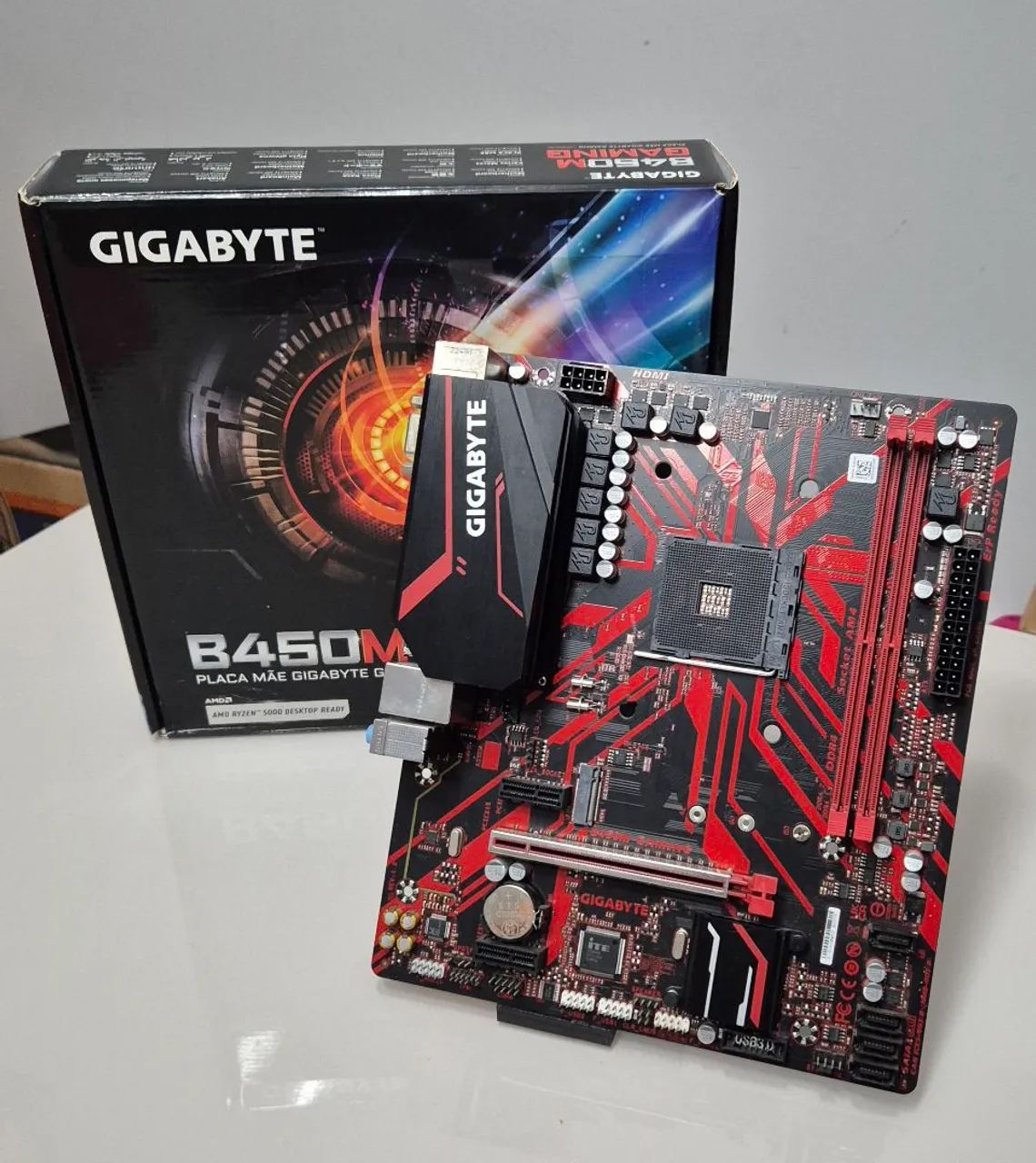 Placa mae B450M Gigabyte  - Foto 3