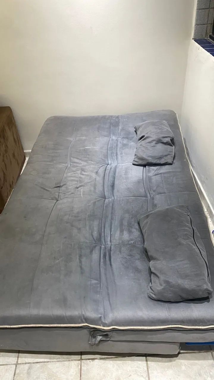 SOFÁ CAMA preço pra vender rapidooo? - Foto 3