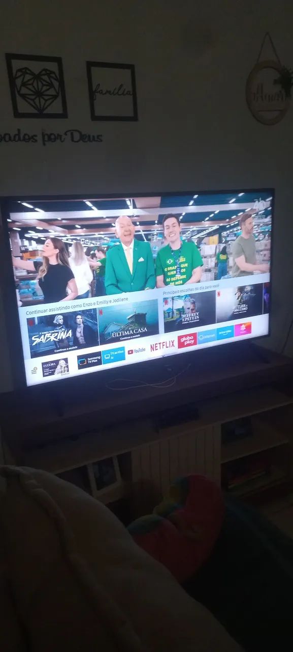 Tv smart samsung tizil 50 polegadas  - Foto 4
