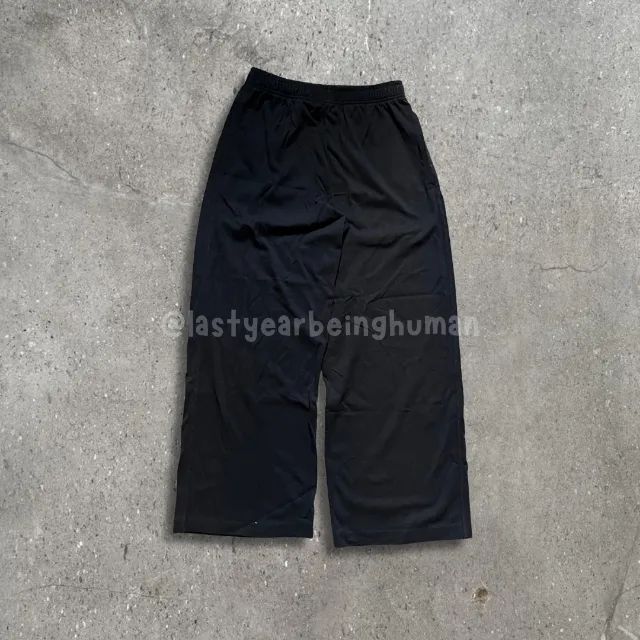 calça moletom acne studios black printed