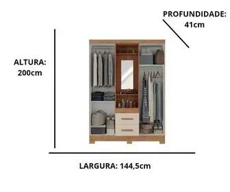 Guarda Roupa C/4 Portas - (Oferta)!! - Foto 4