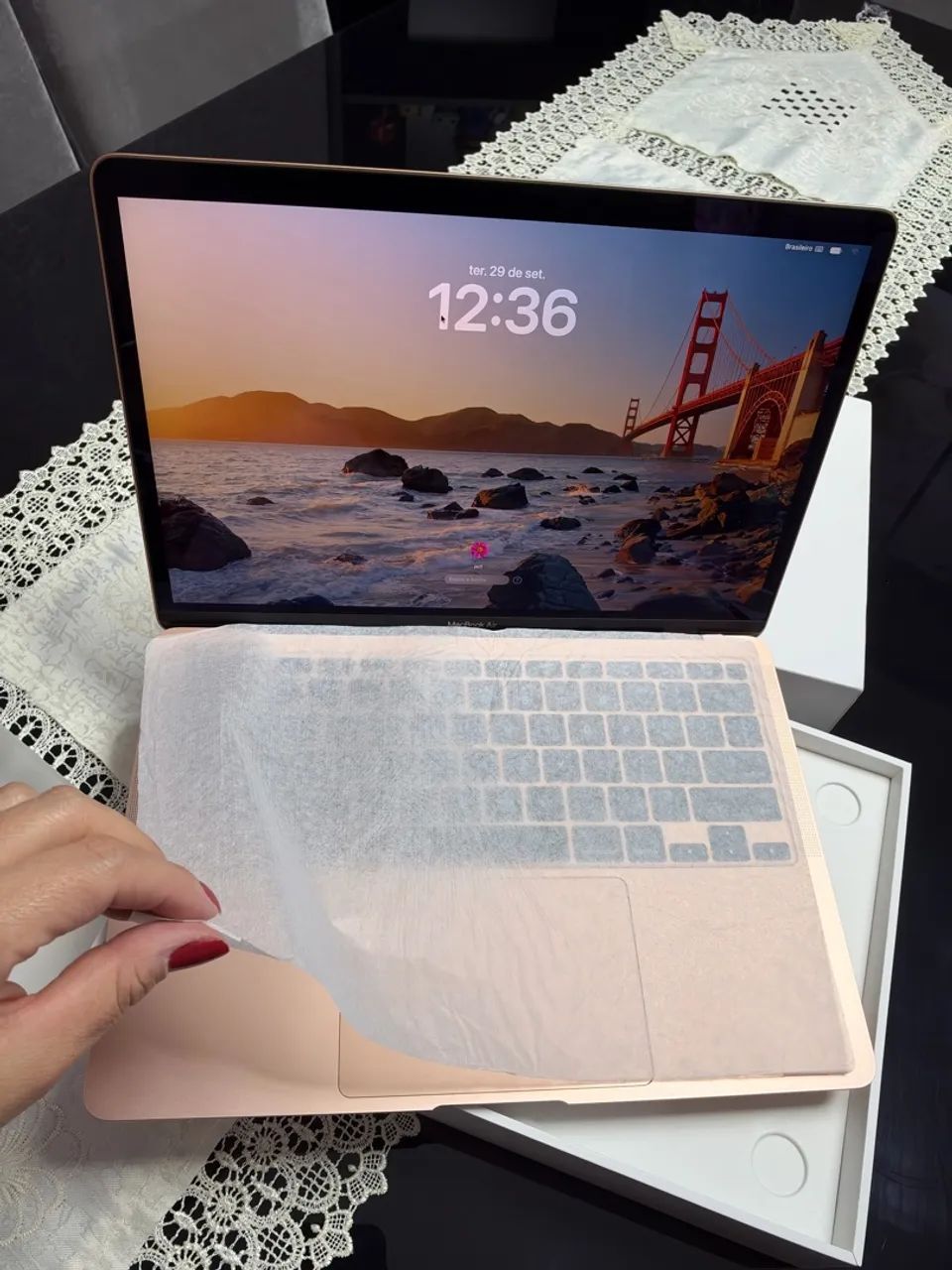 MacBook m1 gold 256gb - Foto 2