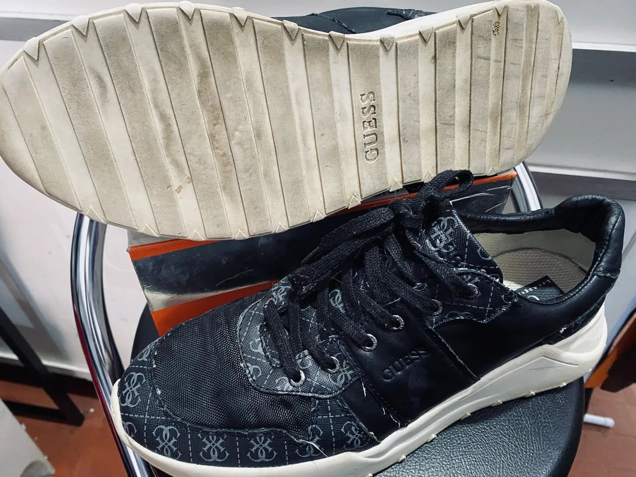 TÊNIS BASKET GUESS LUCCA Nr 43 - Foto 3