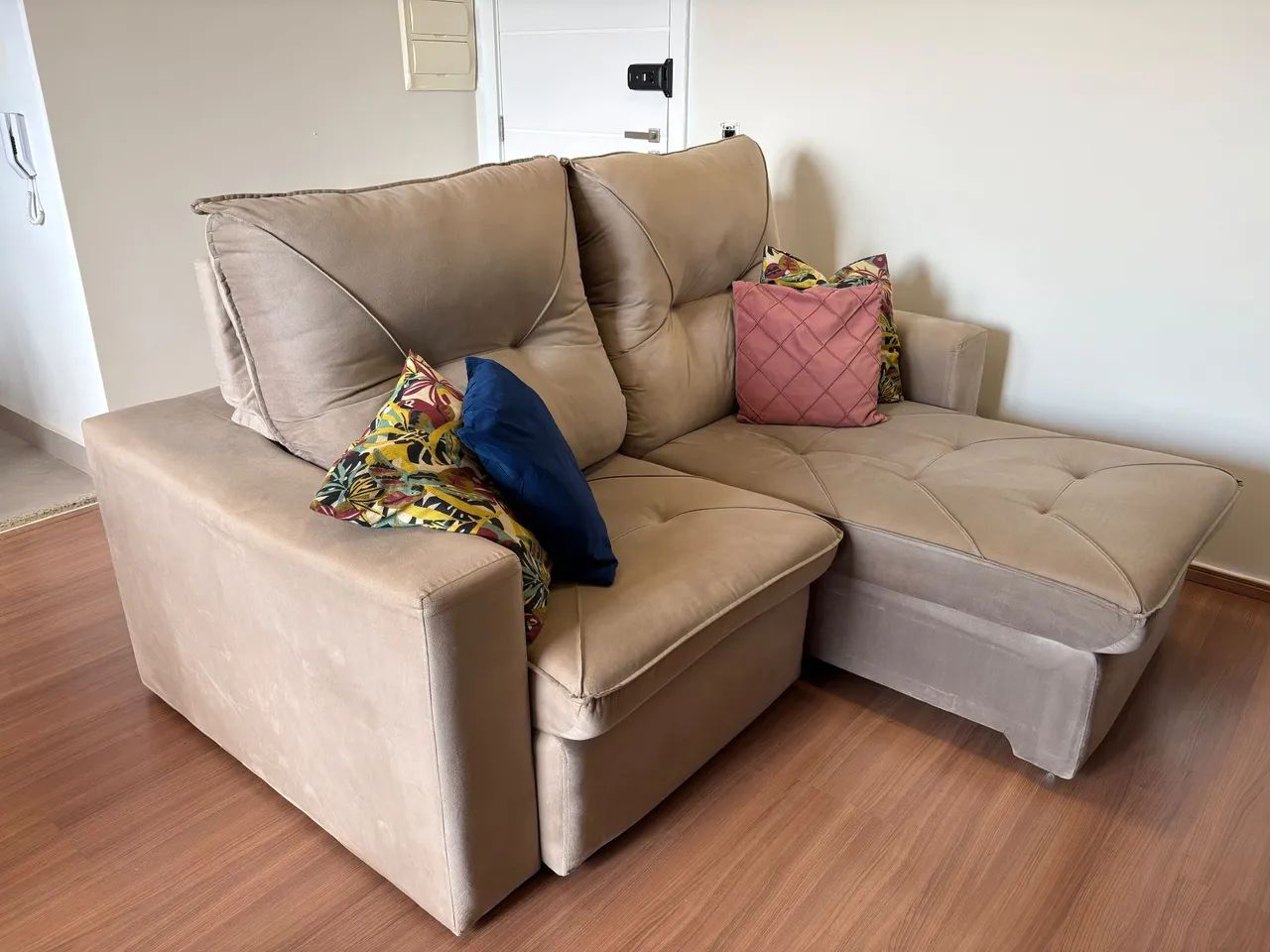 Sofá Retrátil 2m (Molas Ensacadas + Pillow Top) - Foto 4