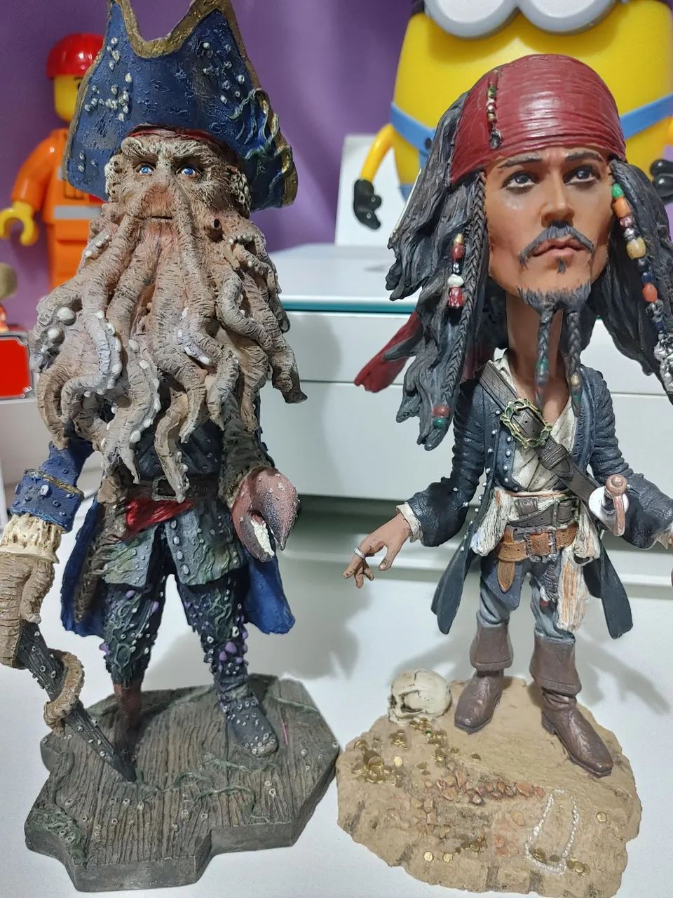 Head knockers Neca Piratas do Caribe (DETALHE)