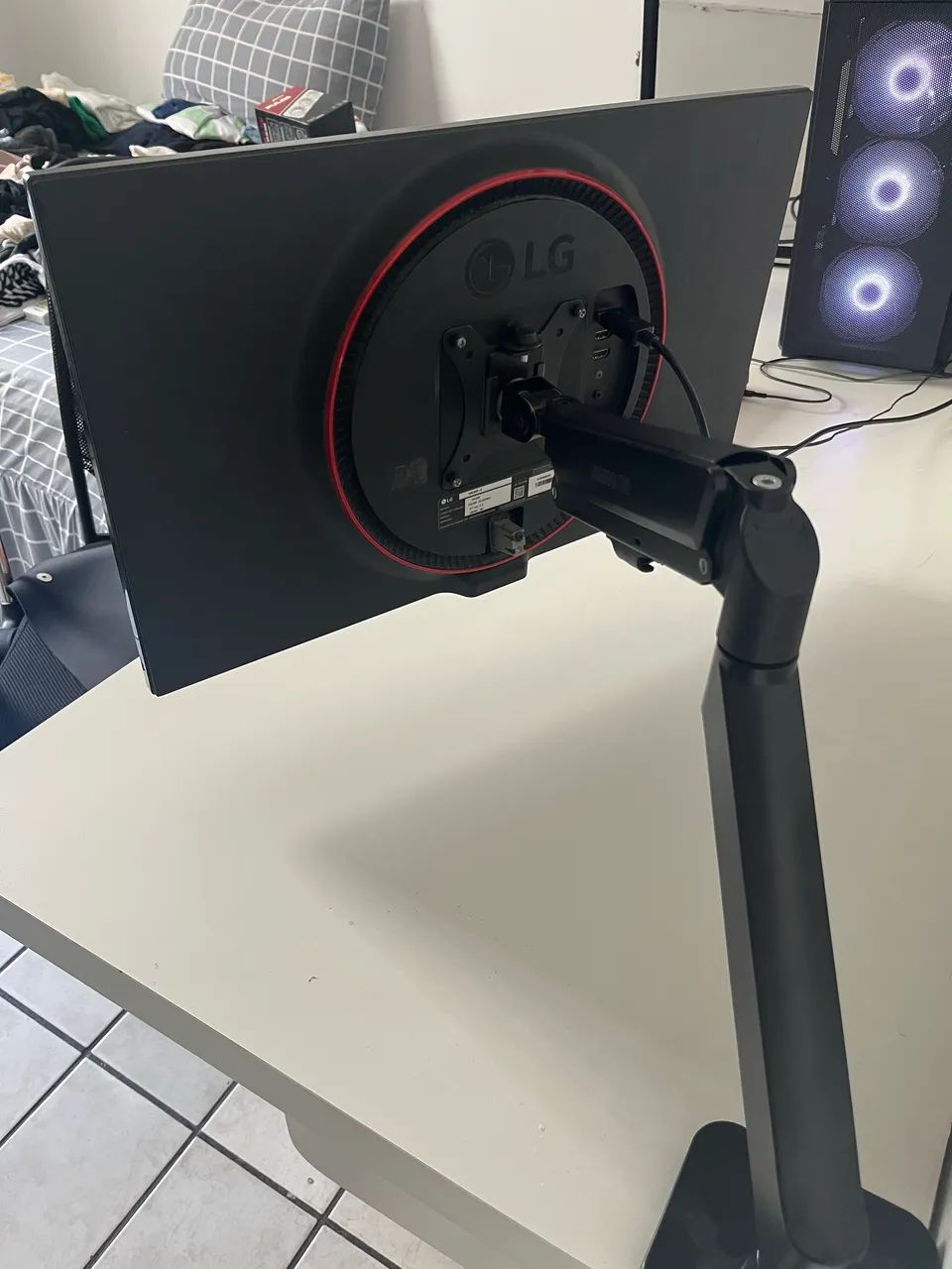 Monitor Gamer LG IPS 144HZ 1ms 24 Polegadas - Foto 2