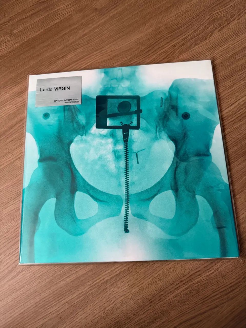 Vinil Lorde Virgin X Ray Signed