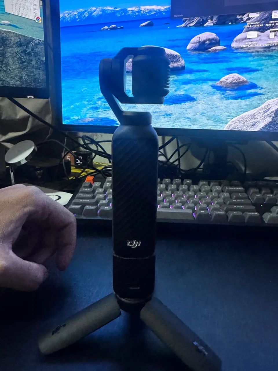 Câmera Dji Osmo Pocket 4 Creator Combo Nunca usada - Foto 2