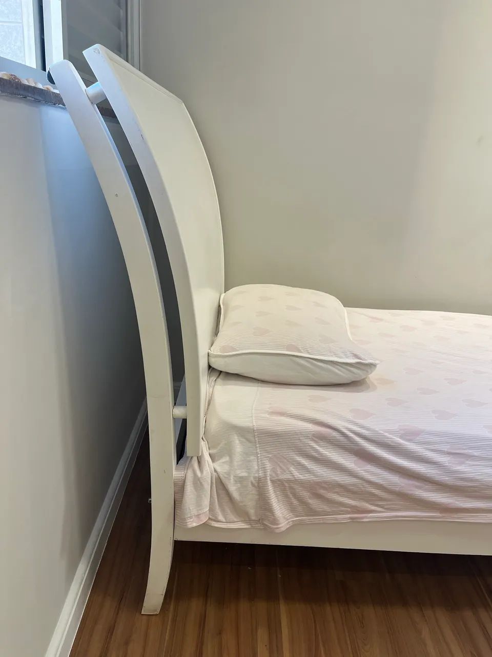 Cama de Solteiro Branca com Cabeceira  - Foto 5