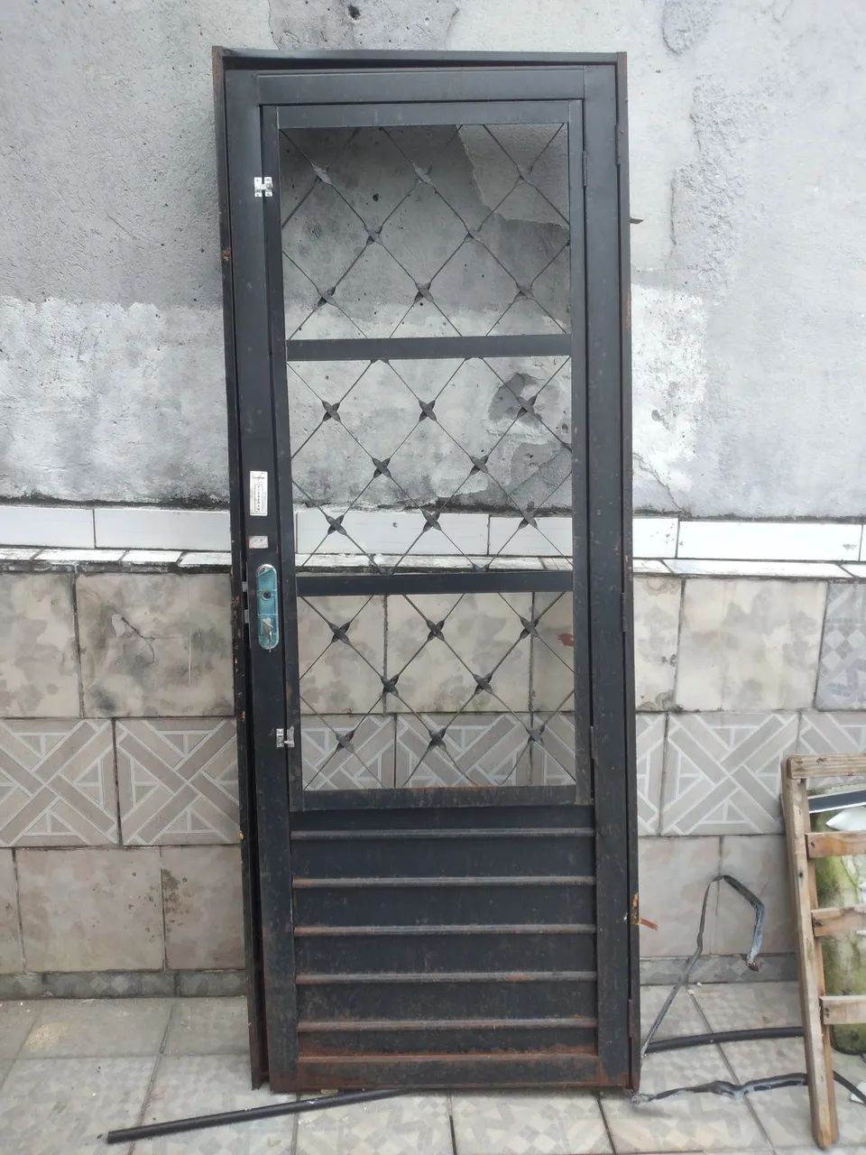 Porta de alumínio 