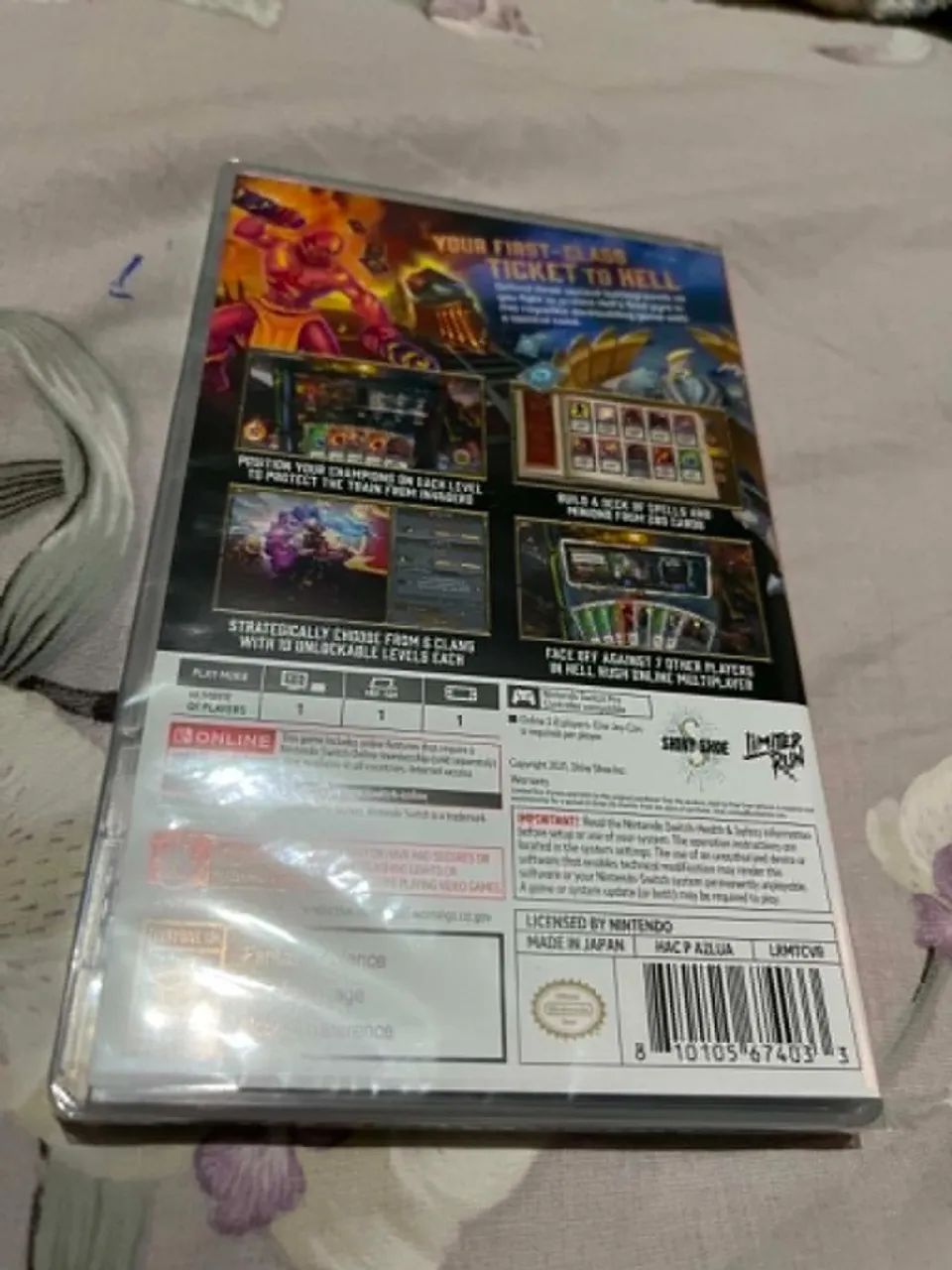 Jogo Monster Train First Class Switch Limited Run Lacrado - Foto 3