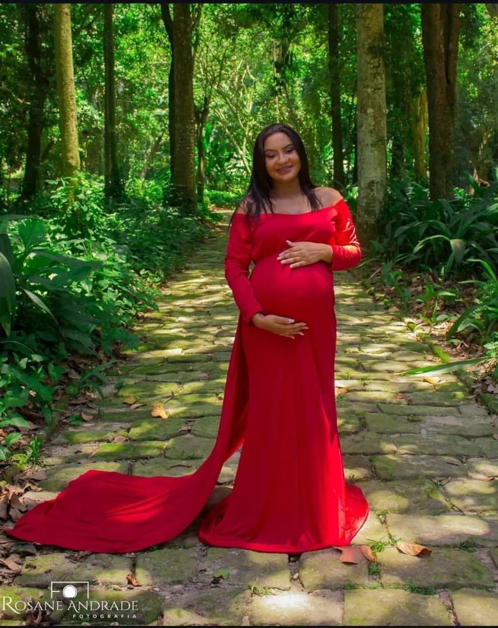 Trio de vestidos para ensaio gestante  - Foto 5