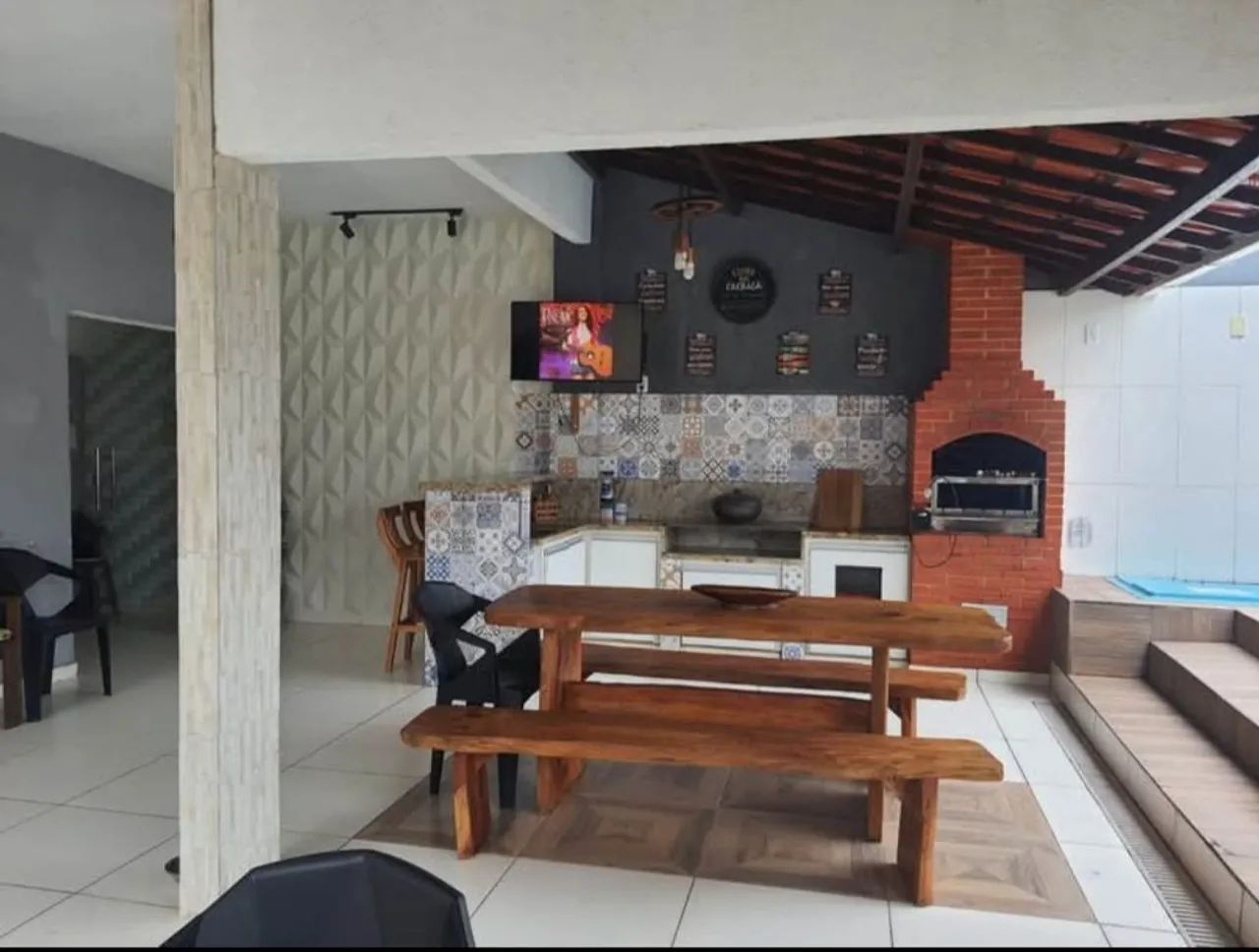 Alugo Casa com Piscina - Temporada e finais de semana/ Praia Formosa - Aracruz -ES - Foto 9