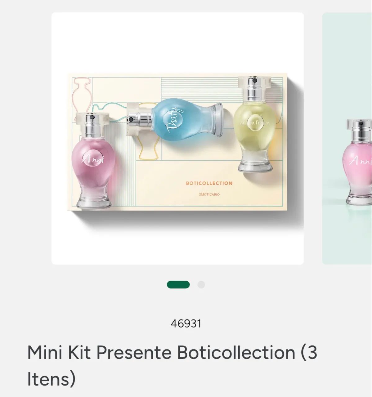 Kit trio Boticollection