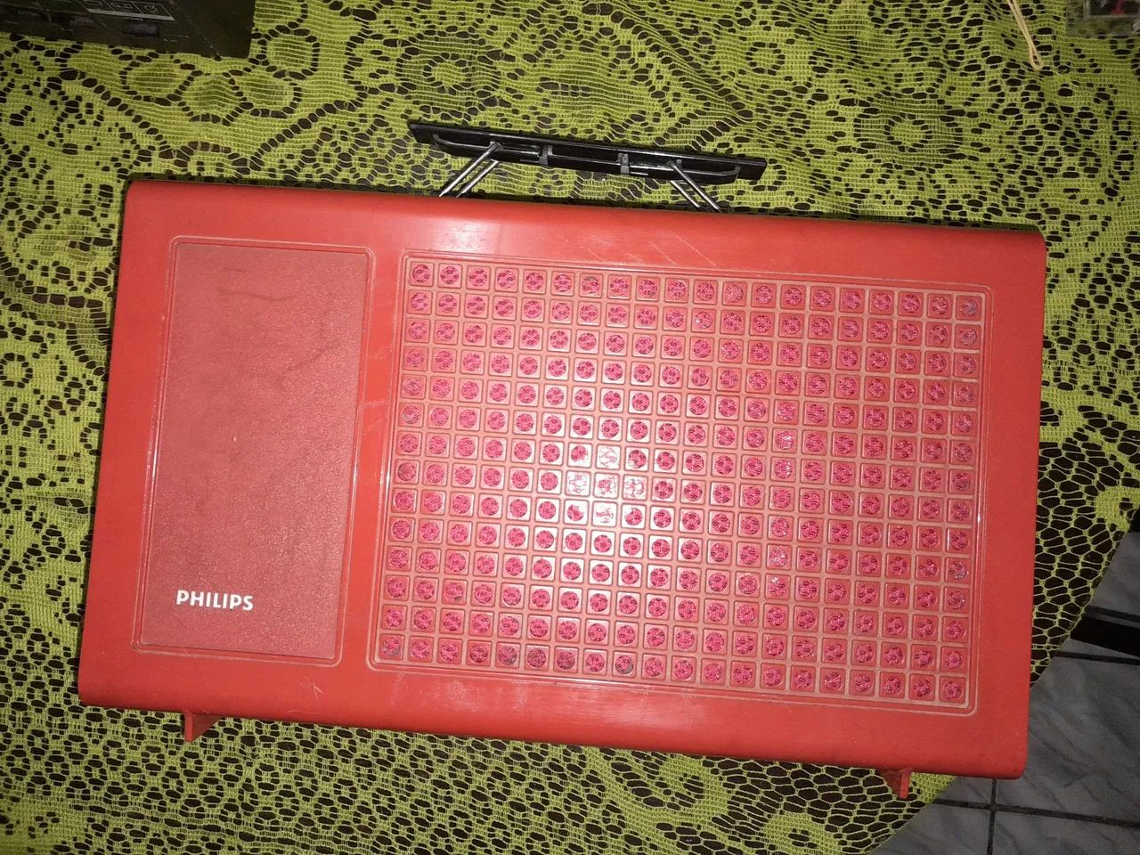 Vitrola Philips 523 funcionando 
