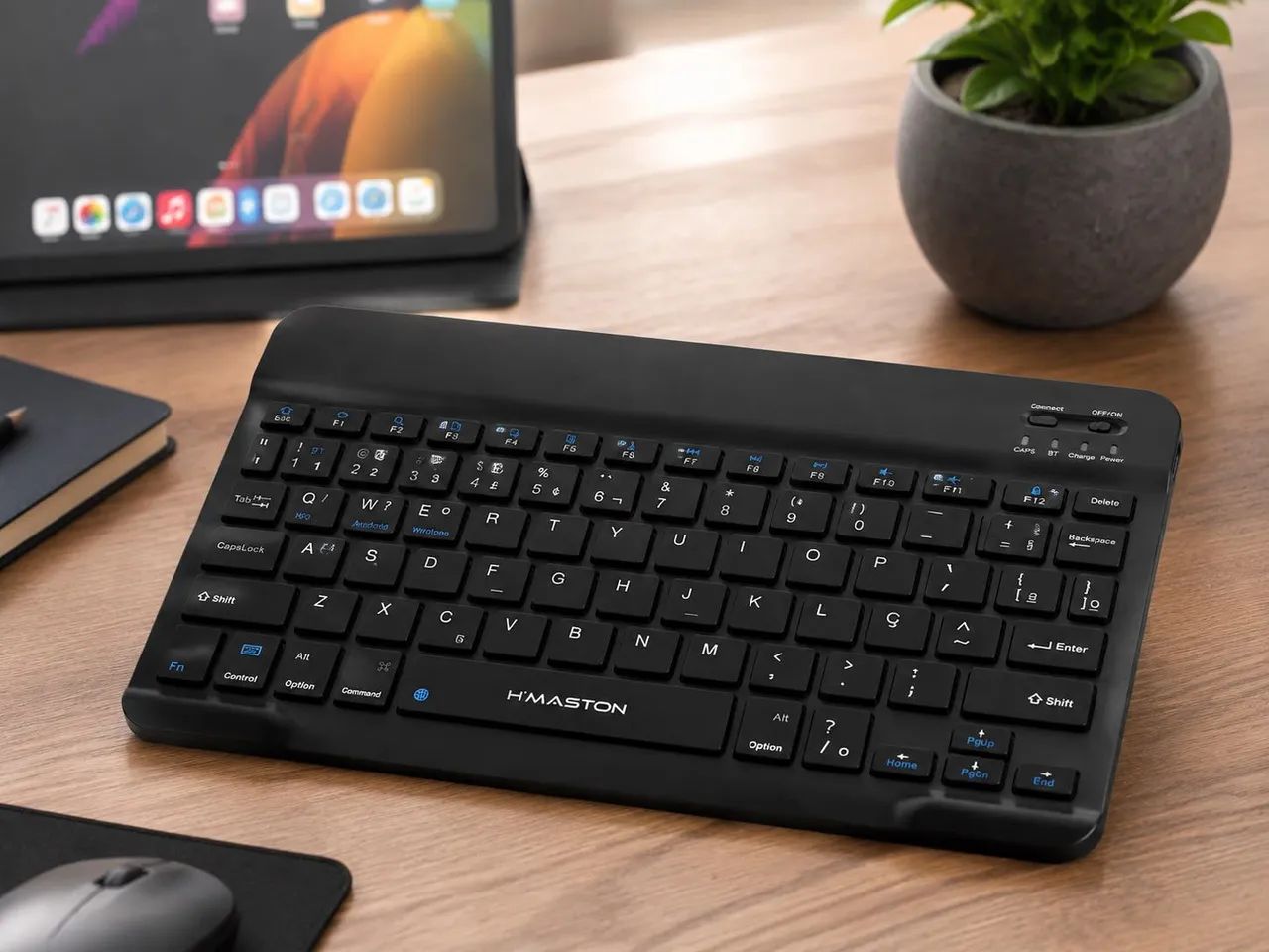 Teclado Bluetooth HMaston JP104 para Celular e Tablet - Foto 4