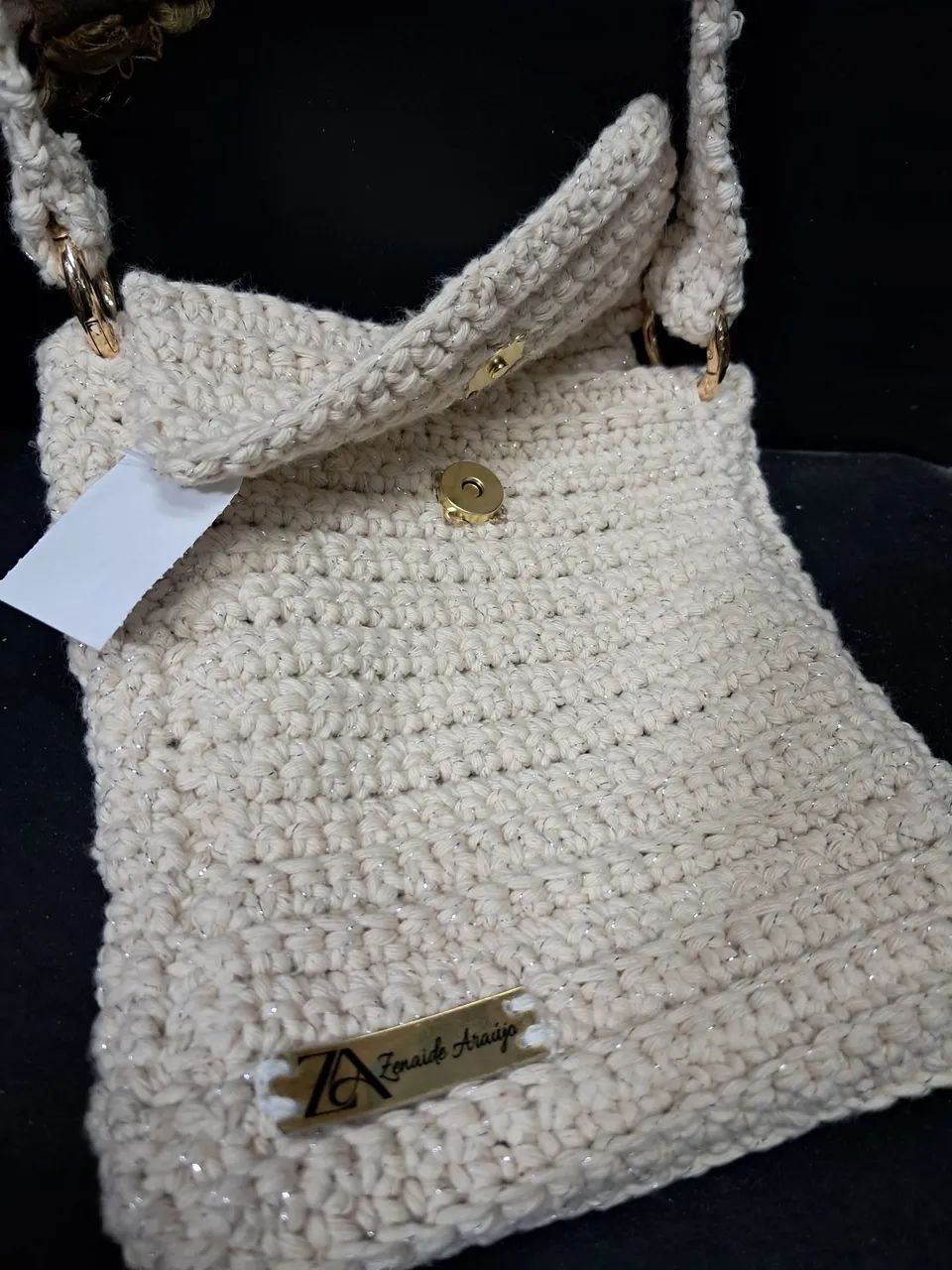 Bolsa em crochê  - Foto 2