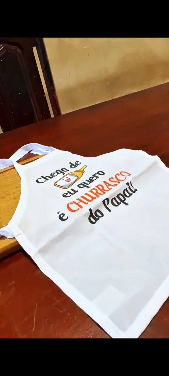 Avental para bebê 