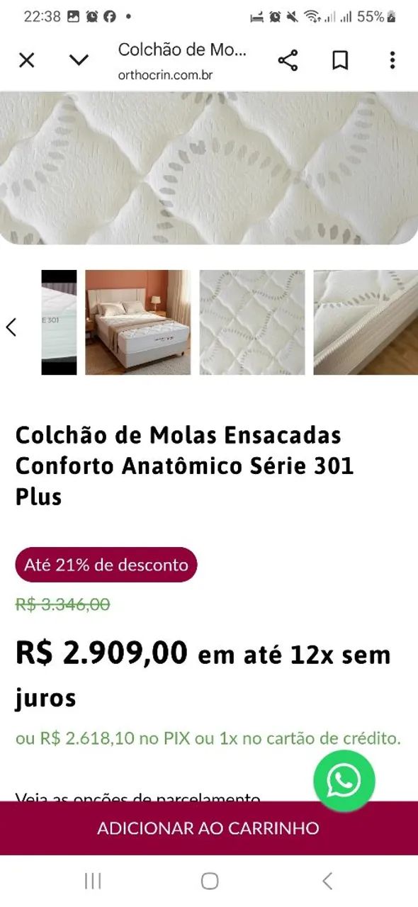 Colchão Orthocrim 
