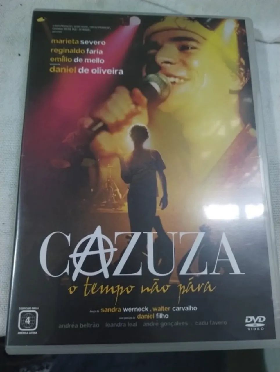 DVD Cazuza o tempo não para
