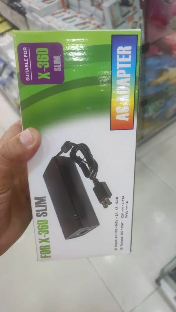 Fonte Xbox 360 Slim Bivolt - Foto 2